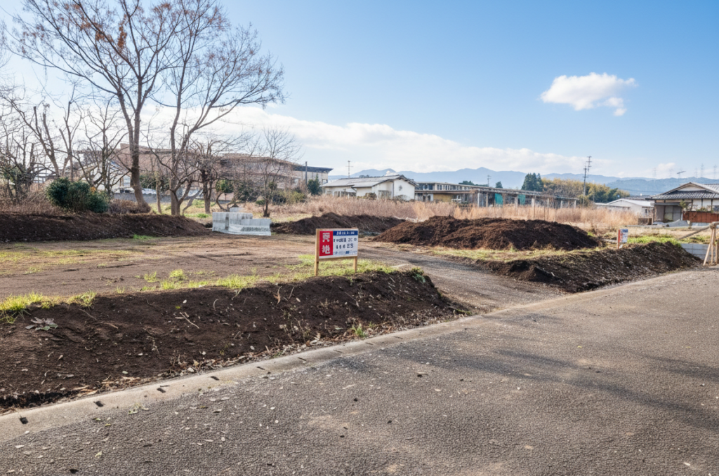美里町（2区画）  【建築条件付き売地】美里町賢志田｜80坪・160万円｜ゆとりある敷地の住宅用地
